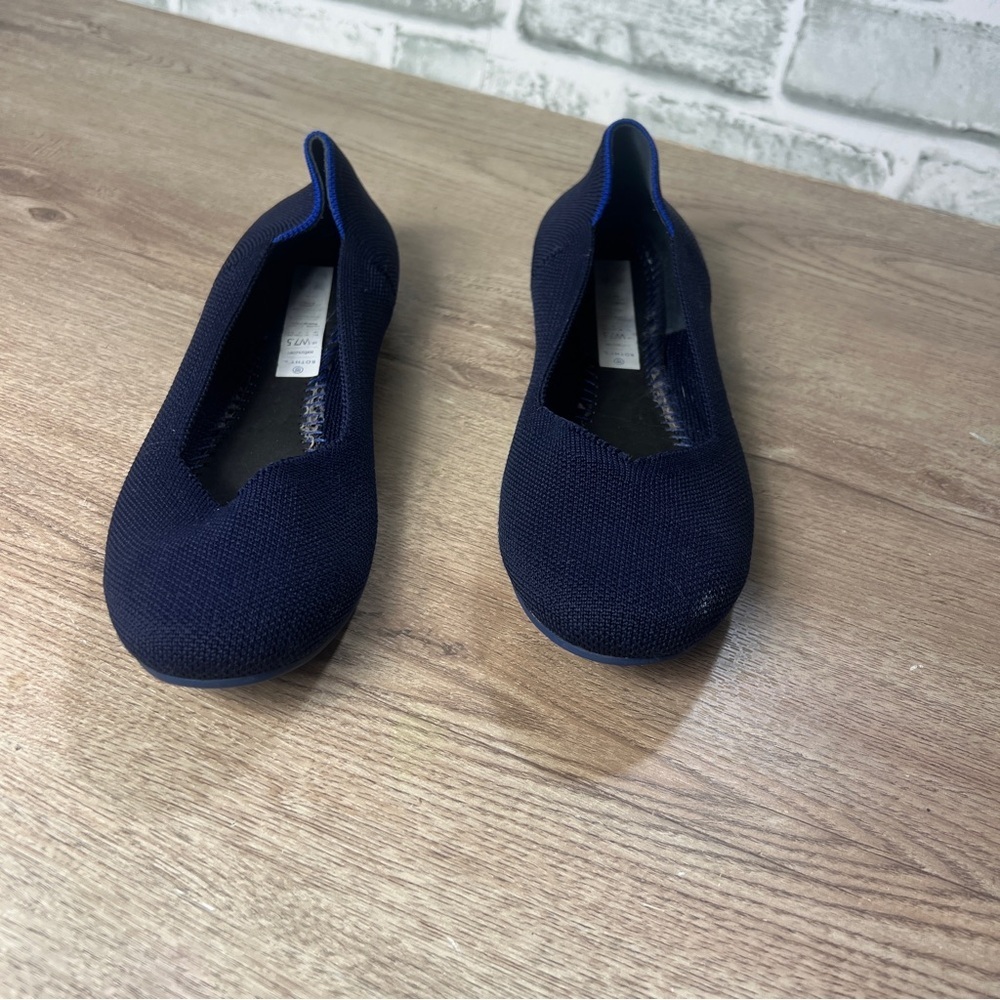 Rothy's Blue Flats‎ Minimalist Design - Picture 2 of 5
